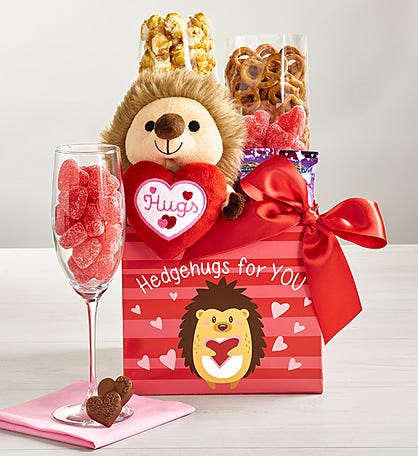 Hedgehugs For You Valentine Sweets Box